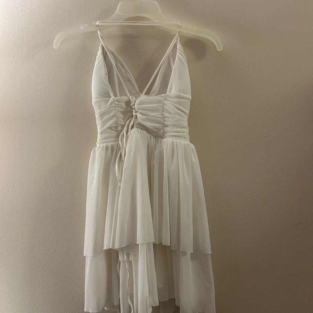 HALARA White Mini Dress - Picture 2 of 2